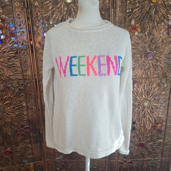 Lilly Pulitzer Danette Weekend Sweater Womens Size XS White - Picture 2 of 13